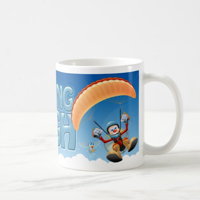 Caneca alta de voo de Paramotor (Direita)