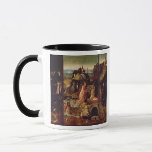 Caneca Altarpiece dos eremitas (óleo no painel)