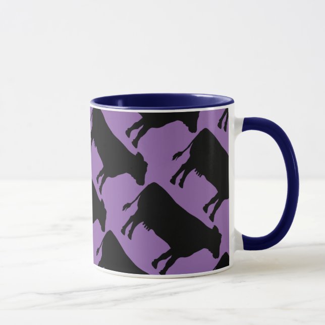 Caneca Alterar Vaca Preta de Fundo (Direita)