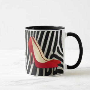 Caneca alto salto vermelho