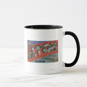 Caneca Alton, letra ScenesAlton de IllinoisLarge, IL