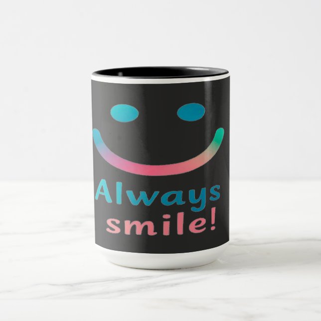 Caneca Always Smile (Centro)