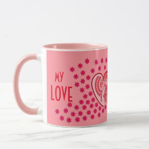 CANECA AMA MUG PARA NAMORADO, MARIDO, AMADO UM