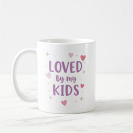 Caneca Amada Por Meus Filhos | Xícara de Café Cora