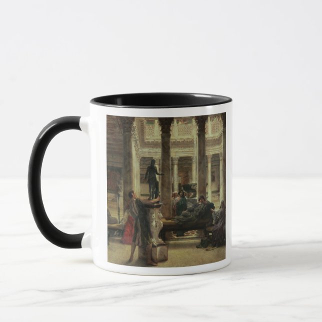 Caneca Amante da arte romana de Alma-Tadema |, 1870 (Esquerda)
