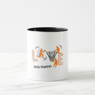 Caneca Amante de Basquetebol
