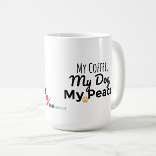 Caneca Amante de Cachorro – Meu Café Meu Cachorro 