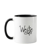 Amante de Cães Westie Fancy Escolha Sua Própria Co