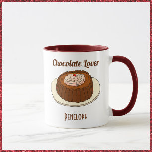 Caneca Amante de Chocolate Bastante