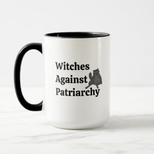 Caneca Amante de Gatos Feminista Astrologia Tarot Zodíaco