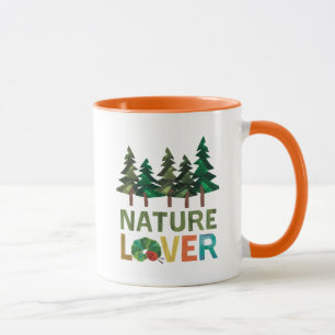 Caneca Amante de natureza com fome de Caterpillar  