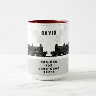 Caneca Amante de Trem Personalizado
