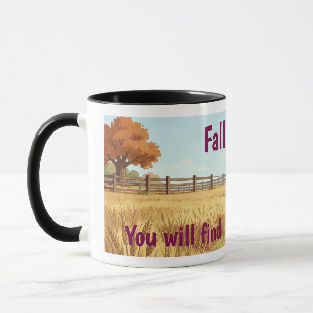 Caneca Amante do outono (Esquerda)