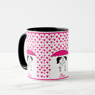 Caneca Amantes de Doodle