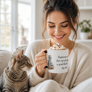 Caneca Amantes de Gatos Felizes