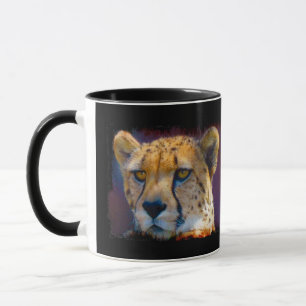 Caneca Amantes dos animais selvagens cinco grandes de