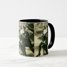 Caneca Amantes Segredos Sexy Vintage Pin-Up Casal Amor