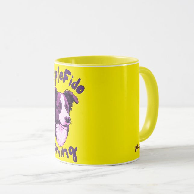 Caneca (Amarela) (Frente Esquerda)