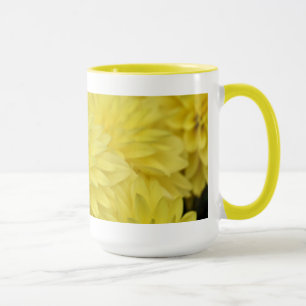 Caneca amarela da dália