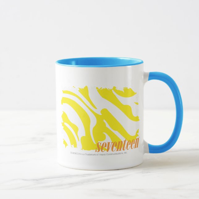 Caneca Amarelo 2 da zebra (Direita)