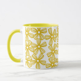 CANECA AMARELO DAISIES