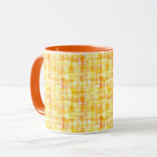 Caneca amarelo-sol e laranja