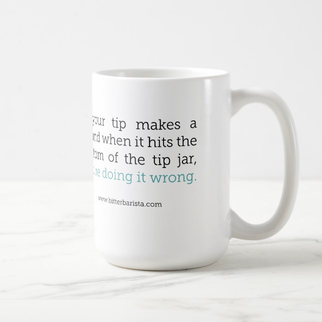 Caneca amarga 2 de Barista (Direita)