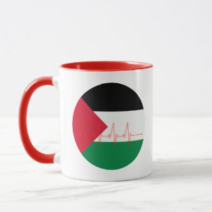 Caneca Ame ف pulso cardíaco na Palestina ل س ط ي ن   Pale