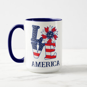 Caneca Ame a América 
