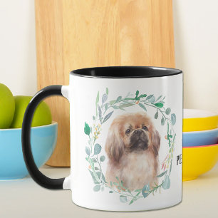 Caneca Ame A Minha PAPEL Wreath Coffee Mug