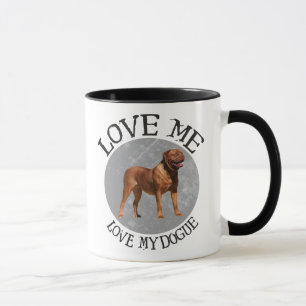Caneca Ame-me, ame-o meu Dogue