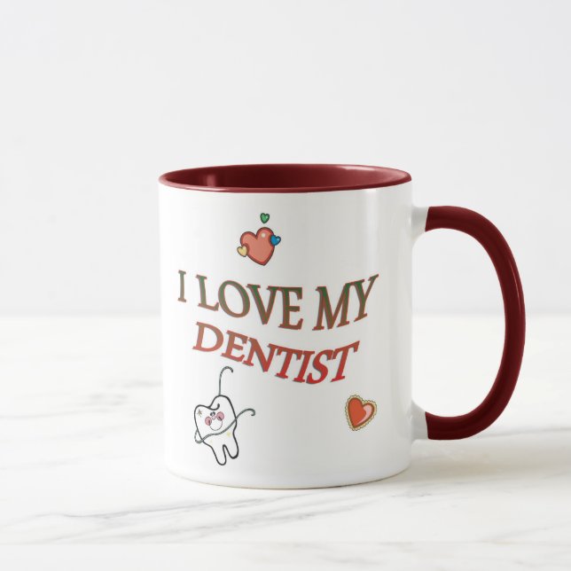 Caneca Ame meu dentista (Direita)
