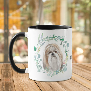 Caneca Ame Minha Mug De Café Shih-Tzu