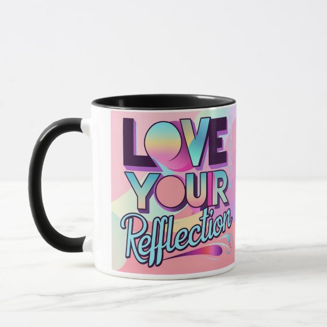 Caneca Ame Sua Reflexão (Esquerda)