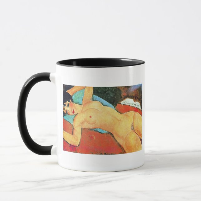 Caneca Amedeo Modigliani - Mulher Reclinante (Esquerda)