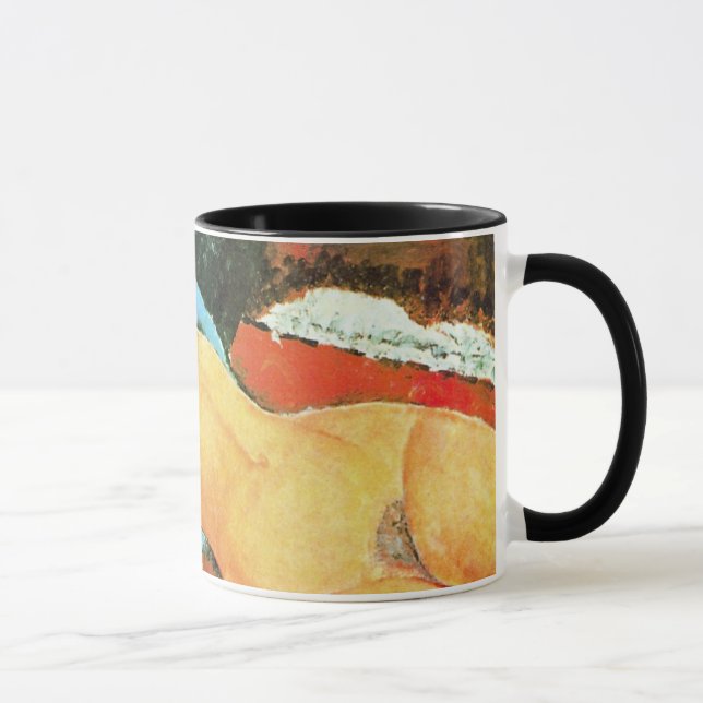 Caneca Amedeo Modigliani - Mulher Reclinante (Direita)