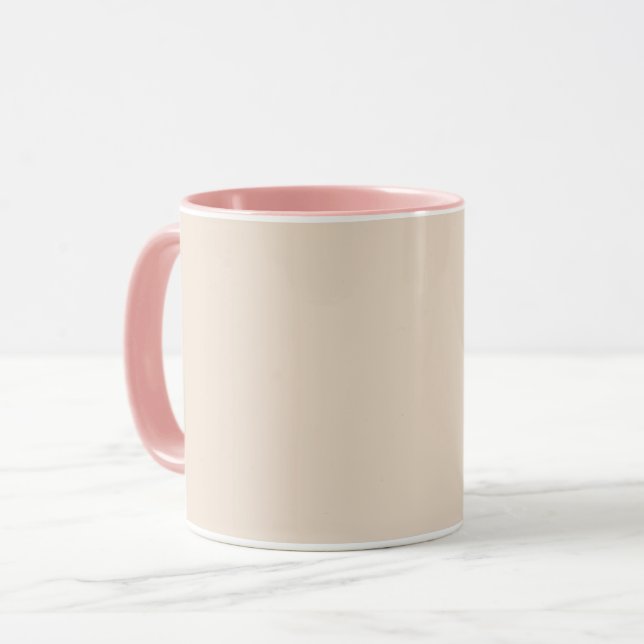 Caneca Amêndoa (cor sólida) (Frente Esquerda)