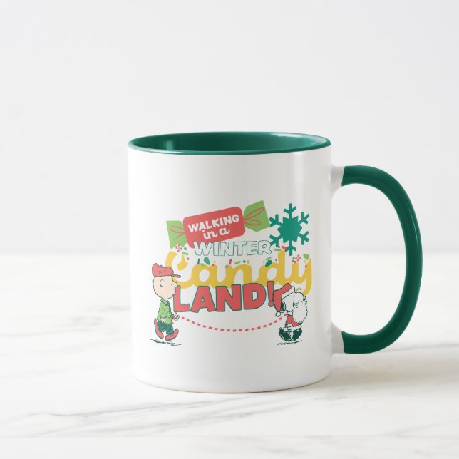 Caneca Amendoins | Caminhando Em Uma Terra De Bolinhos De (Direita)