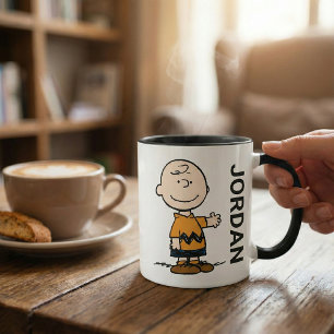 Caneca Amendoins Charlie Brown Adicione seu nome