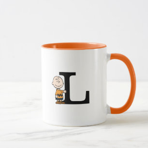 Caneca Amendoins Charlie Brown Monograma L