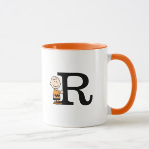 Caneca Amendoins Charlie Brown Monograma R
