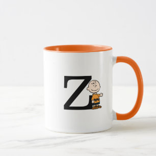 Caneca Amendoins   Charlie Brown Monograma Z