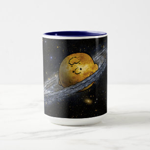 Caneca Amendoins Charlie Brown Spaced Out