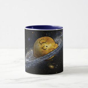 Caneca Amendoins Charlie Brown Spaced Out
