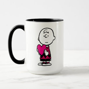 Caneca Amendoins DIA DE OS NAMORADOS Heart Charlie Br