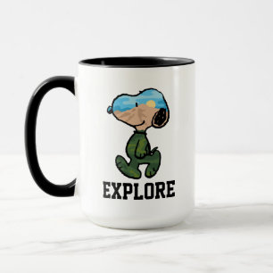 Caneca Amendoins Esnoopia Excelente ao ar livre