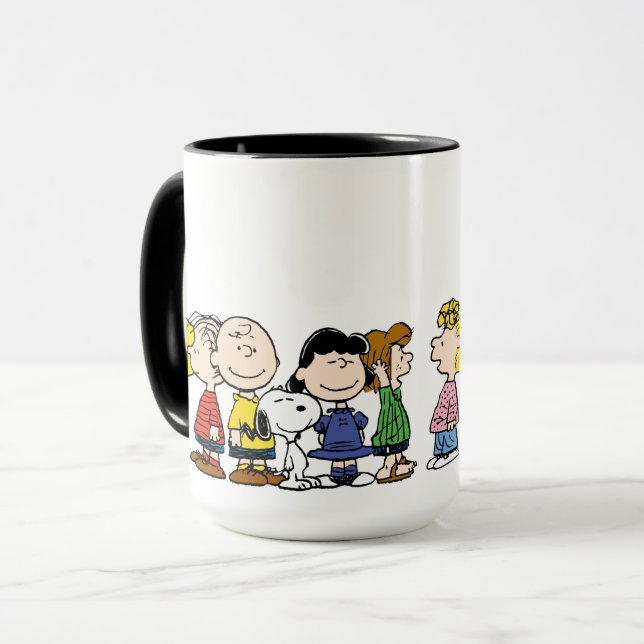 Caneca Amendoins | Gangue De Amendoins Juntos (Frente Esquerda)