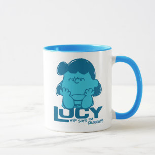 Caneca Amendoins Lucy Quem diz que sou Crabby?