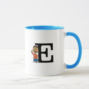 Caneca Amendoins   Monograma Franklin E