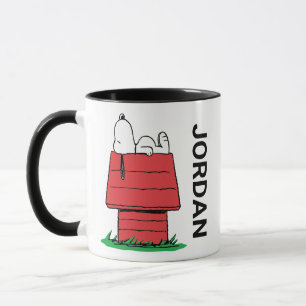 Caneca Amendoins   Nápoles Snoopy   Adicione seu nome